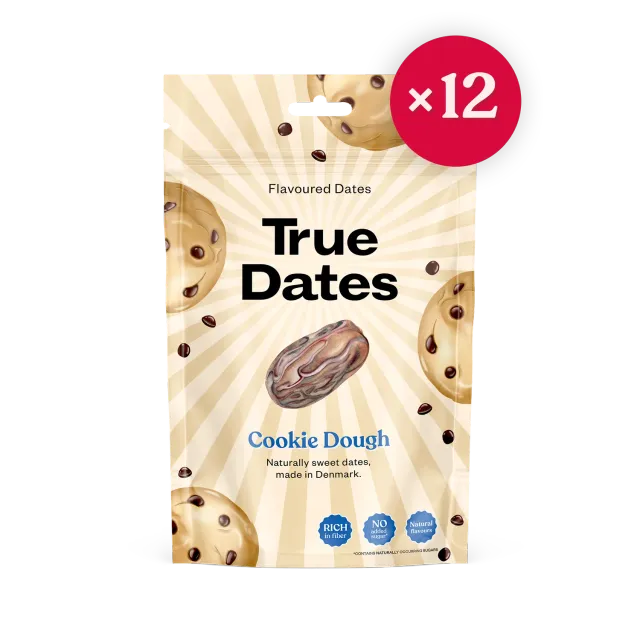 True Dates Cookie Dough dadler cookiedough 12-pak
