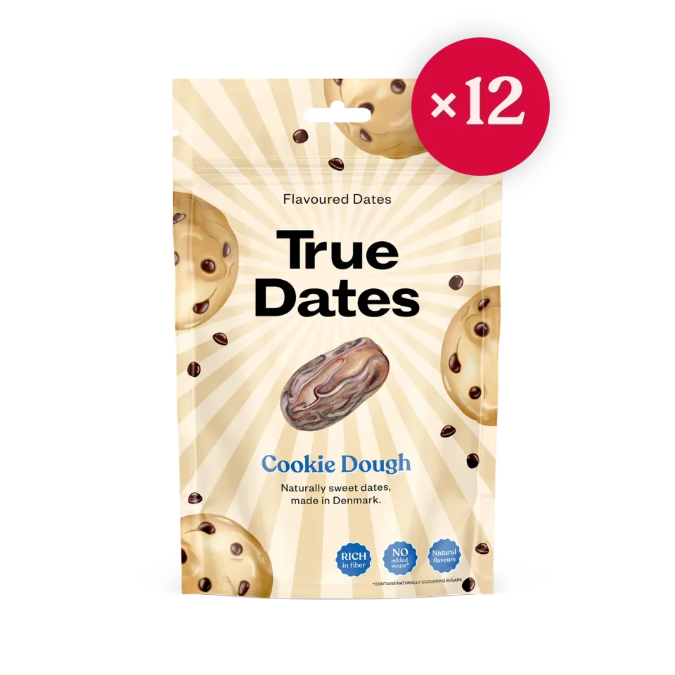 True Dates Cookie Dough dadler cookiedough 12-pak