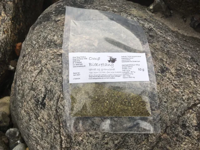 Omø Tang blæretang knust pose 10g tørret