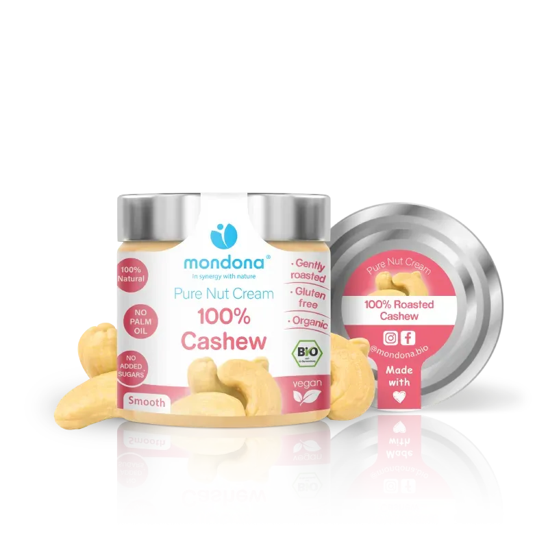mondona Organic Roasted Cashew Cream cashewcreme økologisk