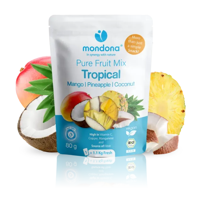 mondona Soft-DRY® Organic Tropical-Mix frugtmix økologisk
