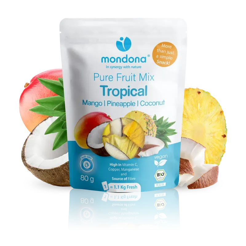 mondona Soft-DRY® Organic Tropical-Mix frugtmix økologisk
