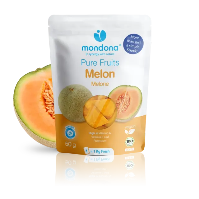 mondona Soft-DRY melon tørret frugt økologisk sød