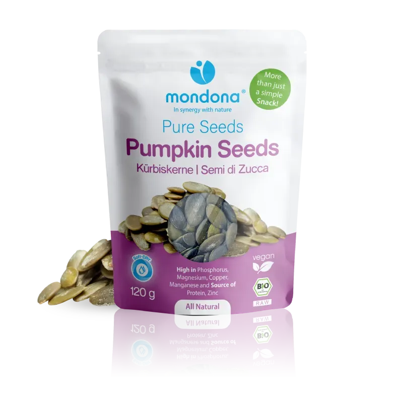 mondona Soft-DRY Organic Pumpkin Seeds græskarkerner økologiske