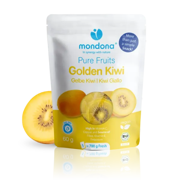 mondona Soft-DRY tørret gylden kiwi økologisk