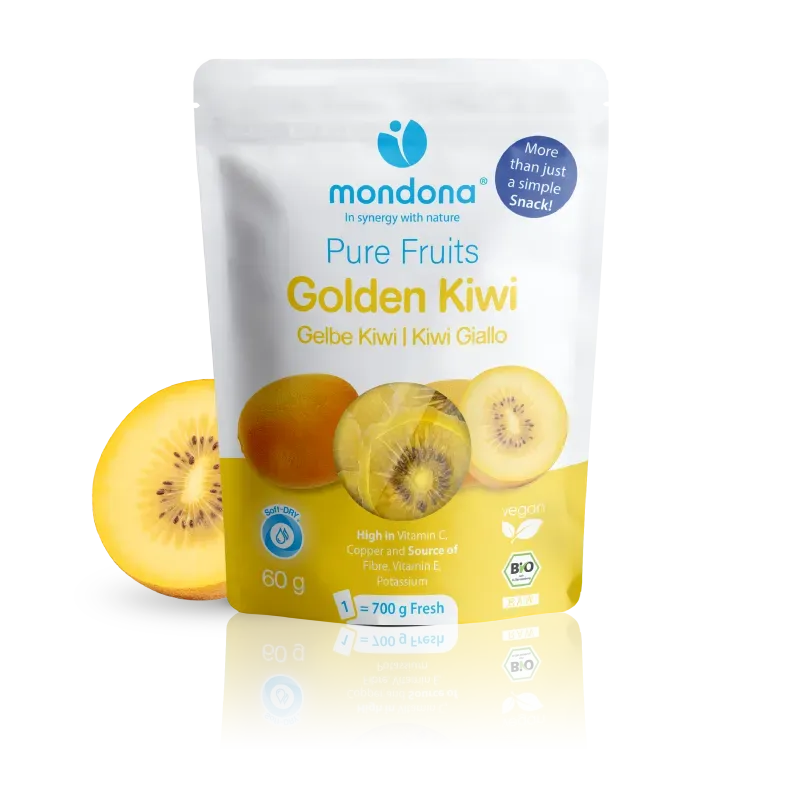 mondona Soft-DRY tørret gylden kiwi økologisk