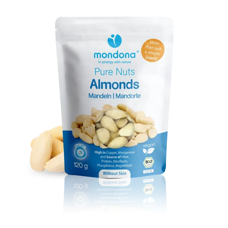 mondona Soft-DRY økologiske mandler uden skal