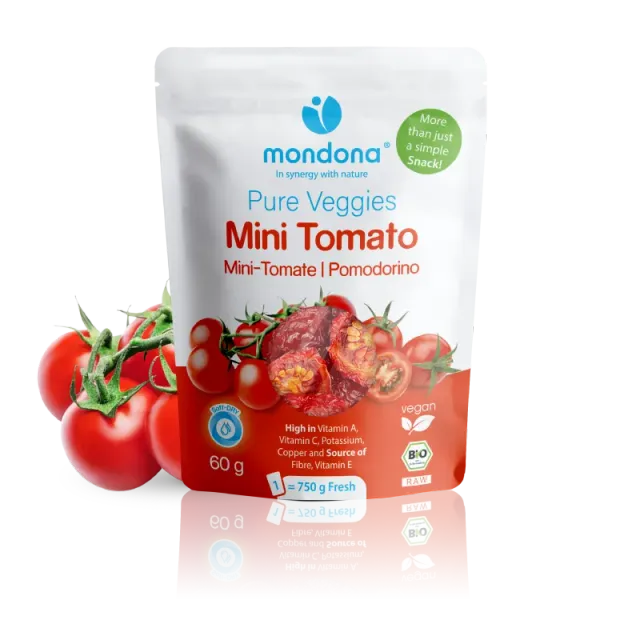 mondona Soft-DRY® Organic Mini Tomato tørrede minitomater økologiske