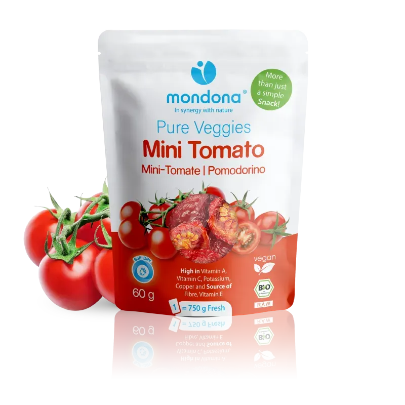 mondona Soft-DRY® Organic Mini Tomato tørrede minitomater økologiske