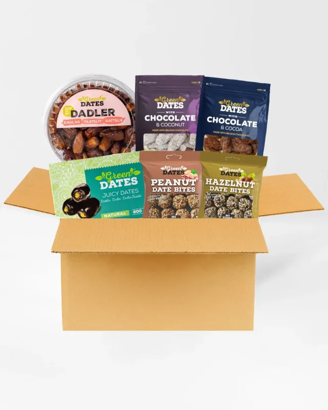 Green Dates dadel snackbox 10 varer
