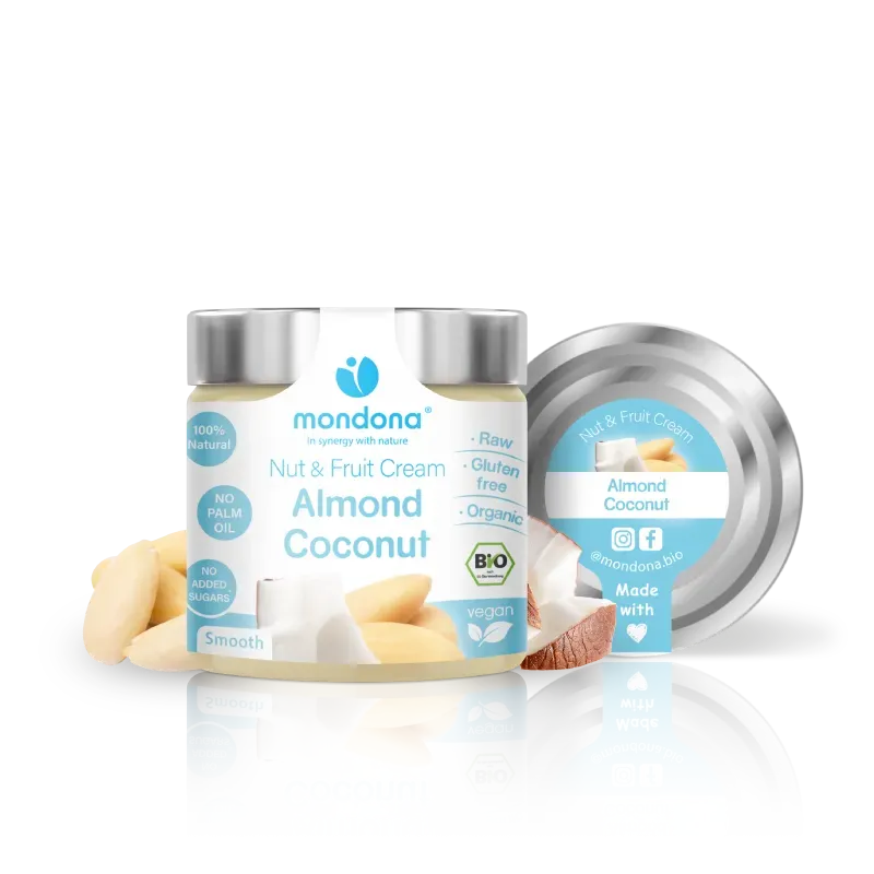 mondona Organic Almond-Coconut Cream mandelkokoscreme økologisk