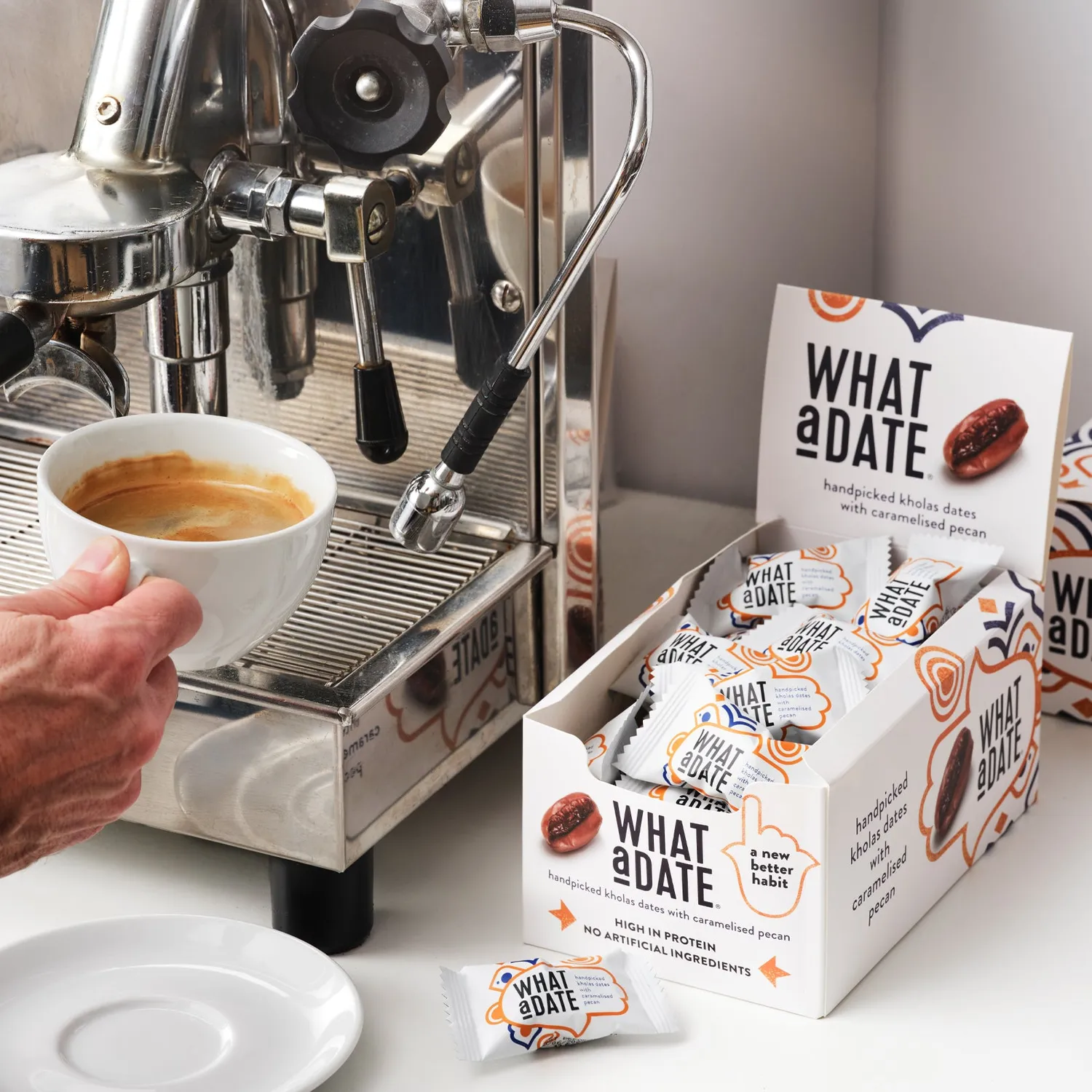 What a Date Orange Peel dadler 30 stk med appelsinskal