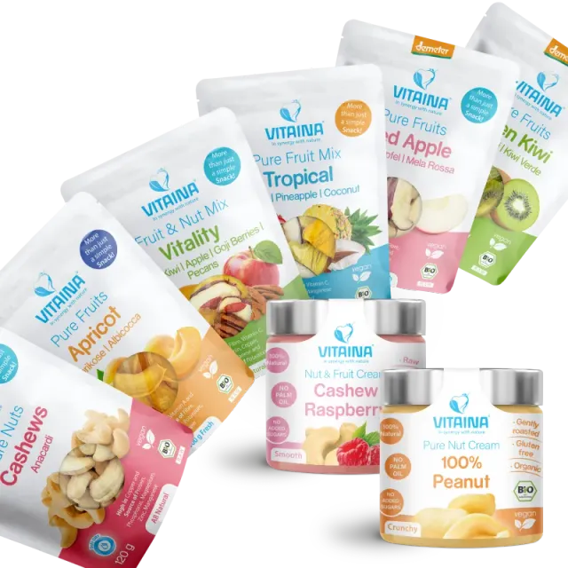mondona Soft-DRY Welcome Bundle snackpakke 8-pak raw