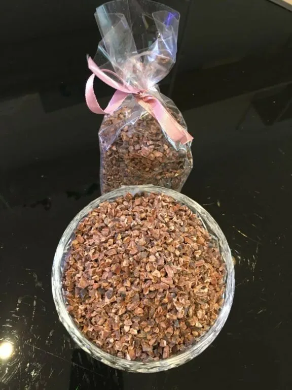 Frugtslik Cacao Nibs Superfood Smagsprøve bitter