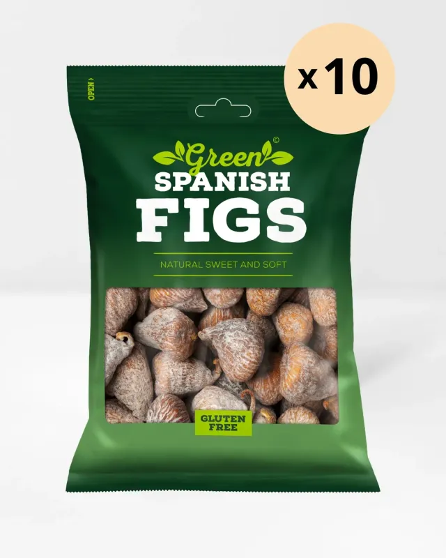 Green Dates spanske figner 10 x 250 g uden tilsat sukker
