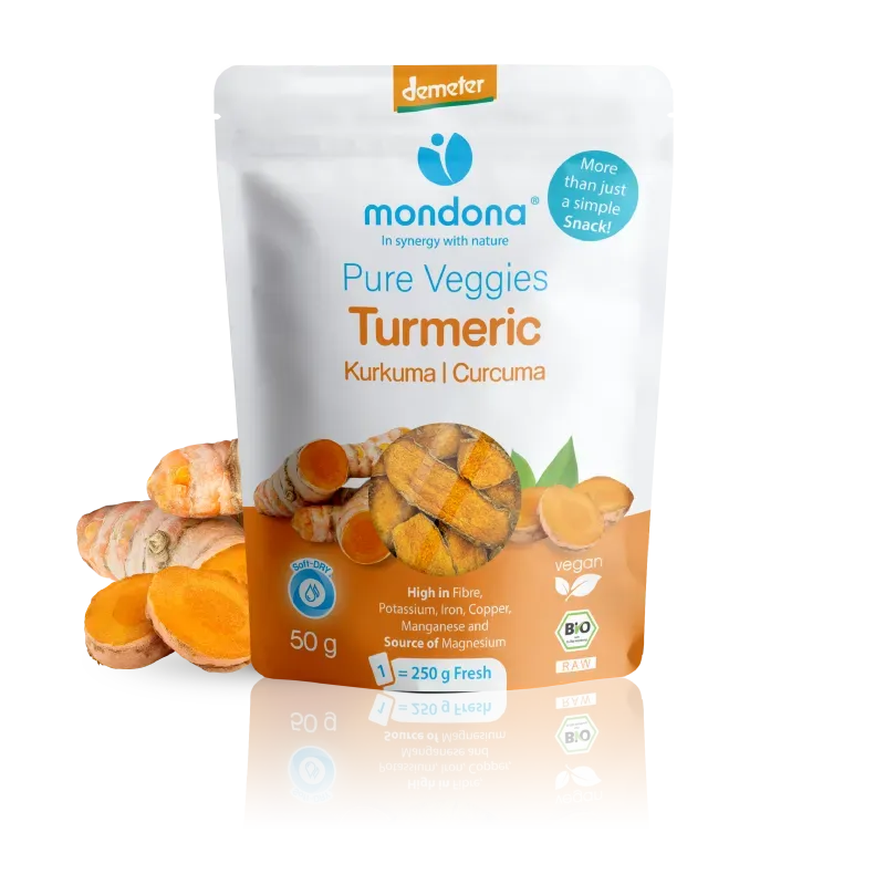 mondona Organic Turmeric Demeter® tørret gurkemeje økologisk