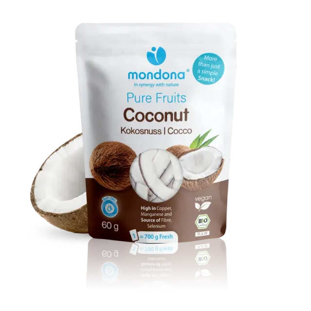 mondona Soft-DRY Organic Coconut tørret kokos økologisk