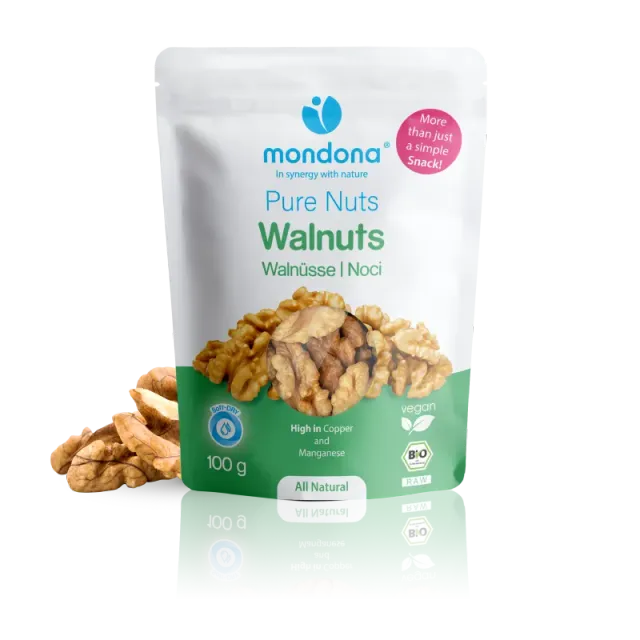 mondona Soft-DRY Organic Walnuts valnødder økologiske