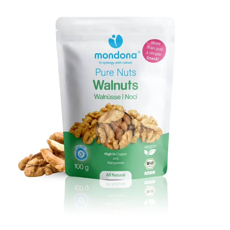 mondona Soft-DRY Organic Walnuts valnødder økologiske