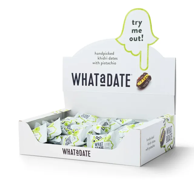 What a Date Pistachio dadler 60 stk med pistacie