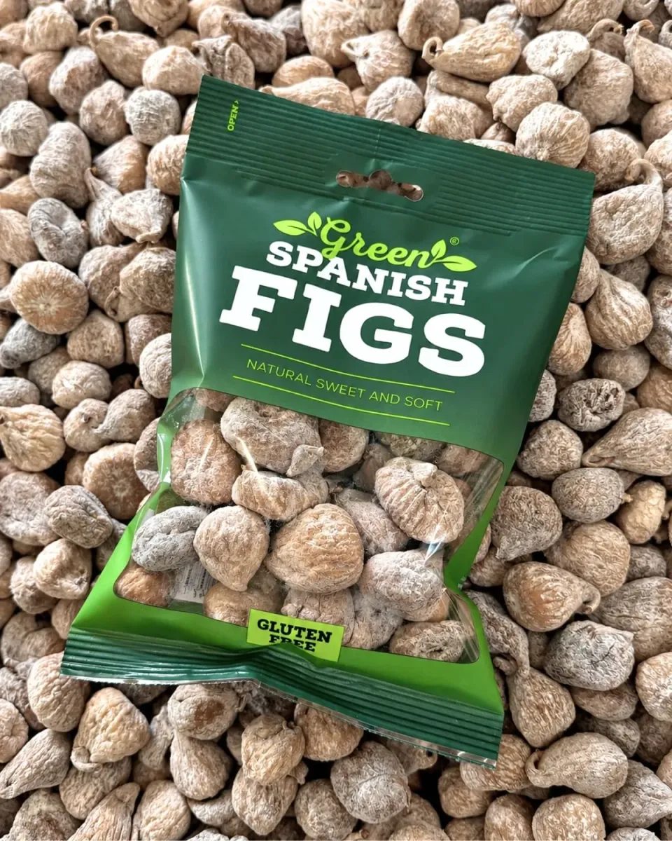 Green Dates Spanske Figner Tørrede Figner 250g Bløde
