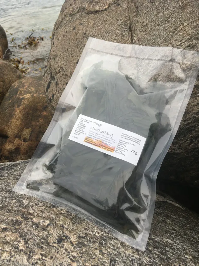 Omø Tang sukkertang hel 20g tørret